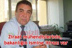 ZİRAAT MÜHENDİSLERİNİN, BAKANLIĞIN İSMİNE İTİRAZI VAR