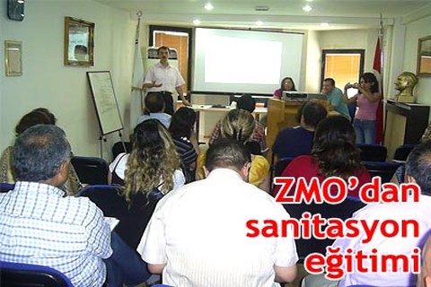 ZMO’dan sanitasyon eğitimi
