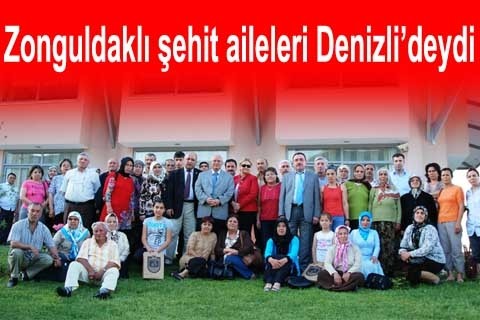 Zonguldaklı şehit aileleri Denizli’deydi