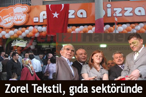Zorel Tekstil, gıda sektöründe