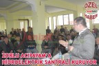 ZORLU ACIPAYAM’A HİDROELEKTRİK SANTRALİ KURUYOR