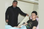 Denizli Belediyesporlu Ali ve Hasan ameliyat oldu