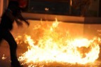 Denizli’de işyerine molotoflu saldırı