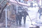 Denizli’ye lapa lapa kar yağıyor