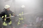 Kış ortasında evsiz kaldılar