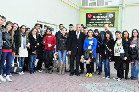 Öğrencilerden anlamlı ziyaret