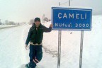 Çameli’den kar manzaraları