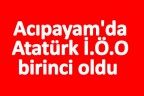 Acıpayam’da Atatürk İ.Ö.O birinci oldu