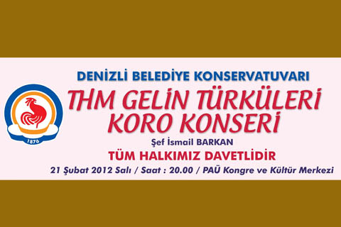 Denizli Belediyesi’nden manidar konser