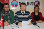 Eğitim İş’ten Yandaş Sendika pankartı!