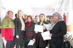 Kale’de 12 kadın taş duvar ustası oldu