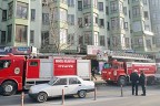 Kaleiçinde korkutan yangın