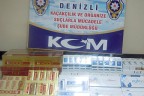 Denizli Polisi’nden kaçakçılık operasyonu