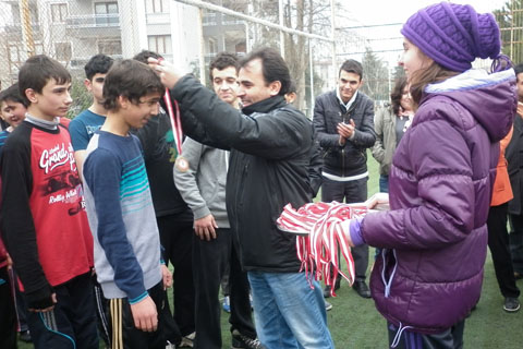 Tümay’da futbol heyecanı
