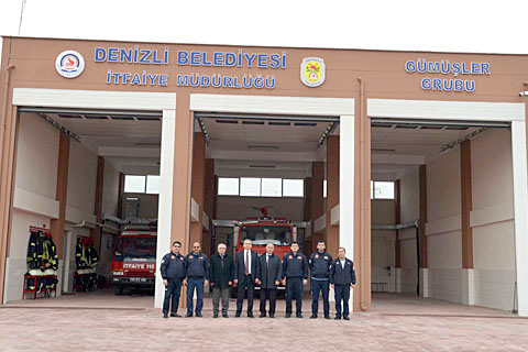 Gümüşler’e itfaiye binası