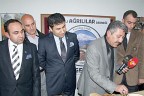 Hem yönetimlerini tanıttılar hem de yemeklerini