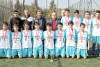 Şampiyonluk kupasını verdiler