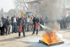 Şoförlere yangın tatbikatı
