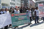 DEBA çalışanları 4. kez eylemde