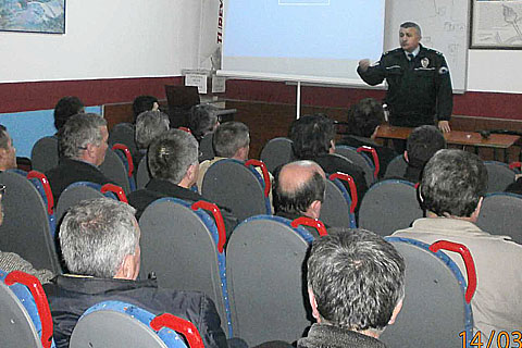 Otobüs şoförlerine eğitim