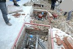 Akaryakıt istasyonunda kaçak depo