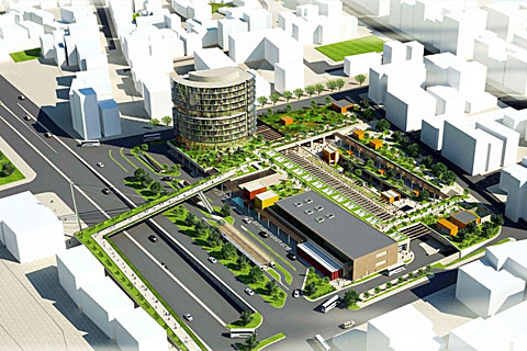 Otobüs terminalinin temeli atıldı