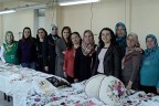 Honazlı kadınlardan el ürünleri sergisi