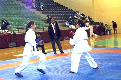 Karatede 164 sporcu madalya için ter döktü