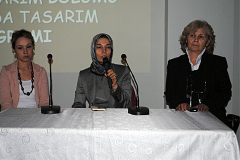 Bayan Zeybekci’den moda ve tasarım dersi