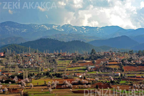 Denizli’den bahar manzaraları