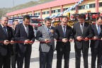 Bakan Eroğlu Denizli’de araç verdi, temel attı, fidan dikti