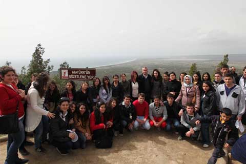 Başkan Zolan, gençlerle Çanakkale’yi gezdi