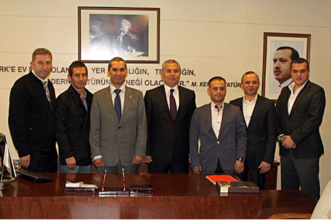 DETGİS kurmayları Zolan’ı ziyaret etti
