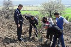 Honaz’da polis ormanı