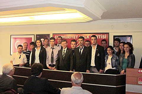 CHP Merkez Gençlik Başkanı Abuşaha