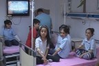 Öğrenciler hastanelere kaldırıldı