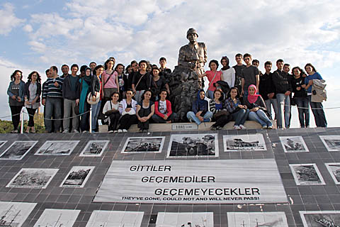 2 bin Denizlili öğrenci Çanakkale’de
