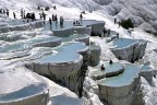 Pamukkale’ye turist akını