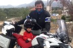 Baba oğul Kocasertlerin motosiklet tutkunu