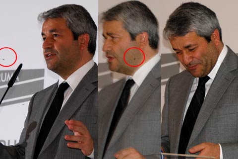 Bakan Nihat Ergün’ün sinek yüzünden zor anları