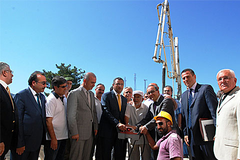Hayırsever işadamı babası adına ek bina yaptırıyor