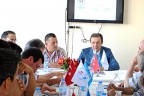 İbanoğlu ilçe müdürlerinin sorunlarını dinledi