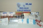 Denizli’de 2340 paket kaçak sigara yakalandı