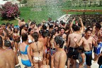 Pamukkale’de köpük dansı