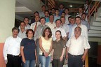 Yeni yemekhanede, ilk toplu yemek