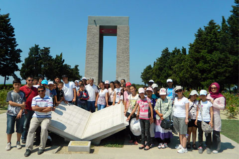 Başarılarının ödülü Çanakkale oldu