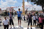 Bisikletçiler madalyayla döndü