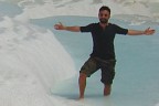 Denizli’de konser veren Tarkan’ın Pamukkale’yi gezdiği ortaya çıktı