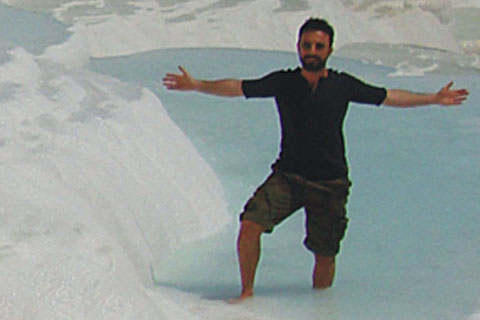 Denizli’de konser veren Tarkan’ın Pamukkale’yi gezdiği ortaya çıktı