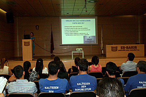 Er-Bakır çalışanlarına organ bağış semineri